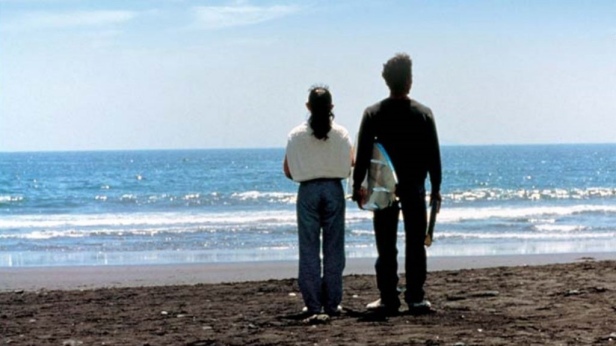Un frame del film Il silenzio sul Mare di Takeshi Kitano